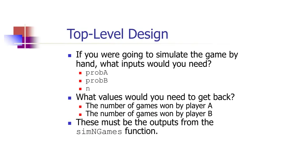 top level design 5