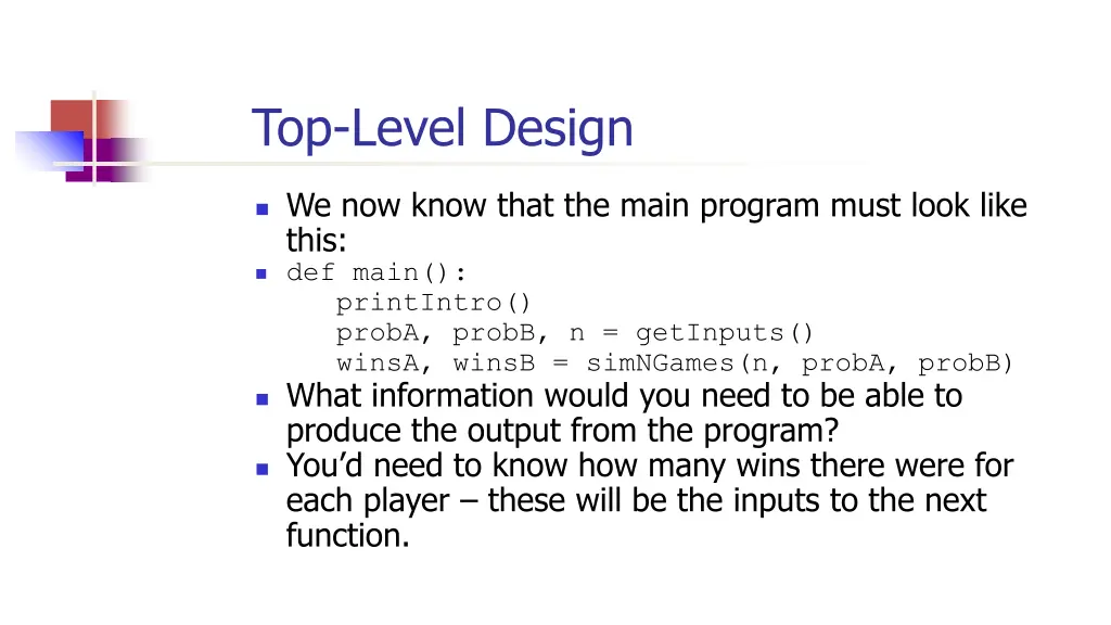 top level design 6