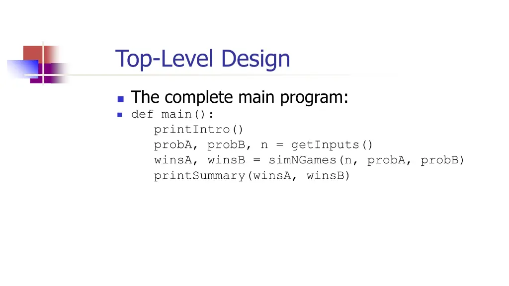 top level design 7