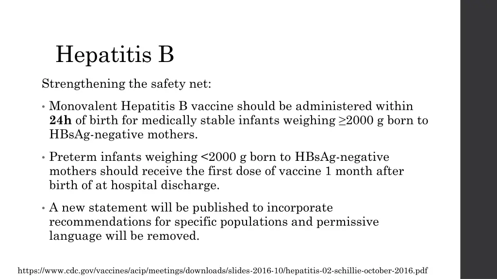 hepatitis b
