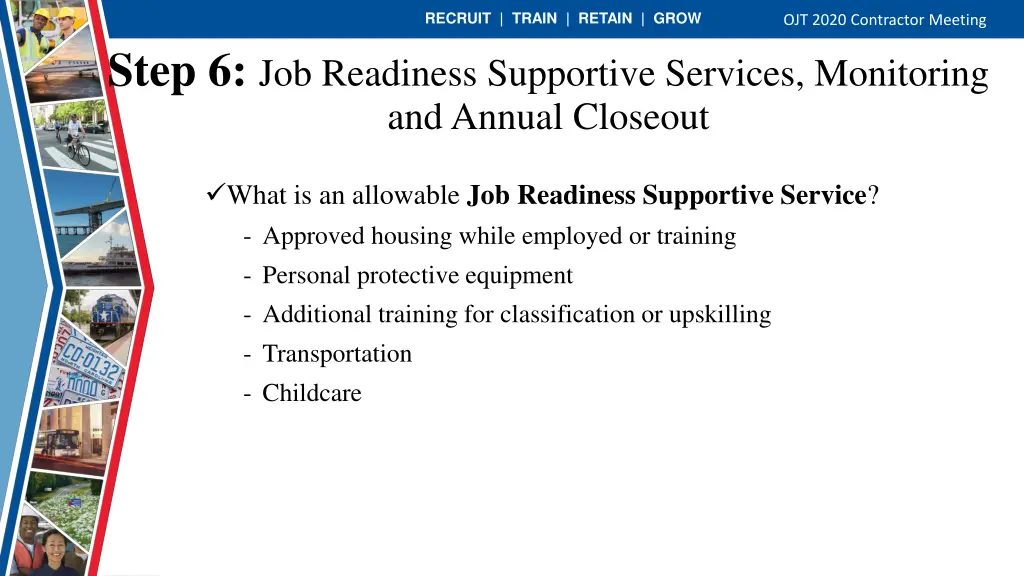 recruit train retain grow 10