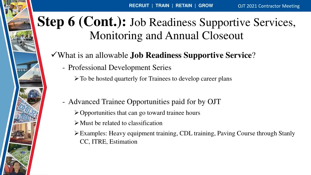 recruit train retain grow 11