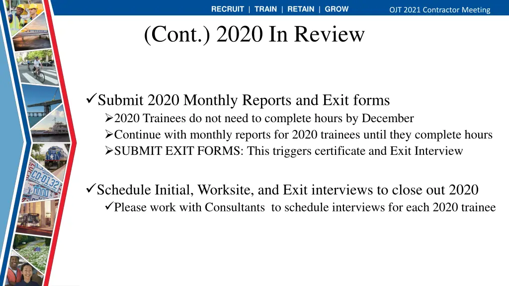 recruit train retain grow cont 2020 in review