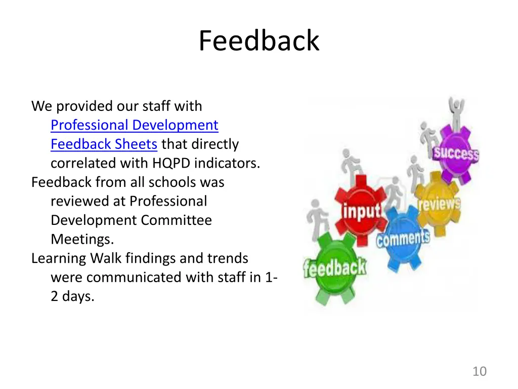 feedback
