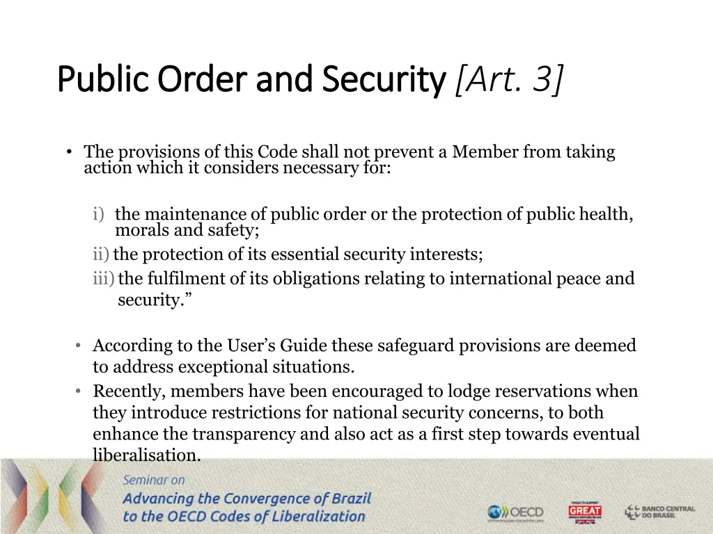 public order and security public order
