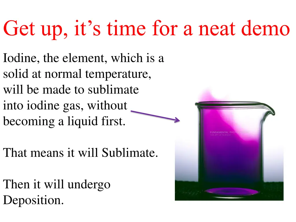 get up it s time for a neat demo