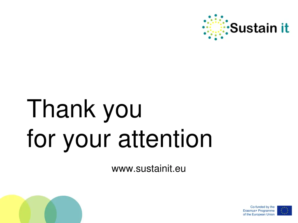 thank you for your attention