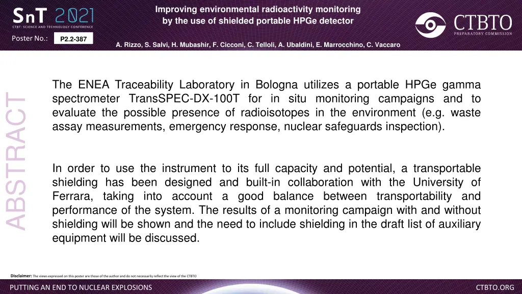 improving environmental radioactivity monitoring 1