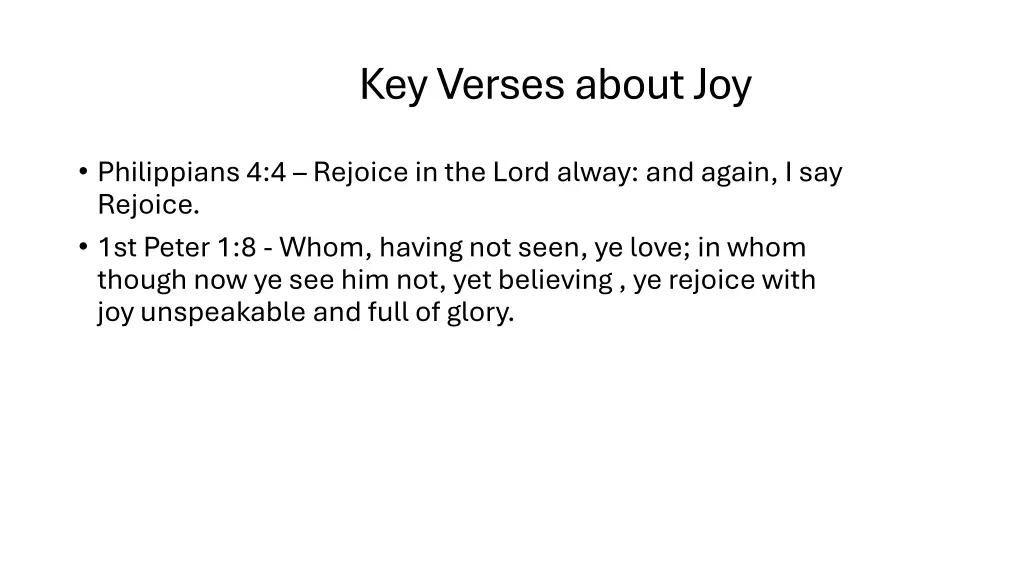 key verses about joy 1