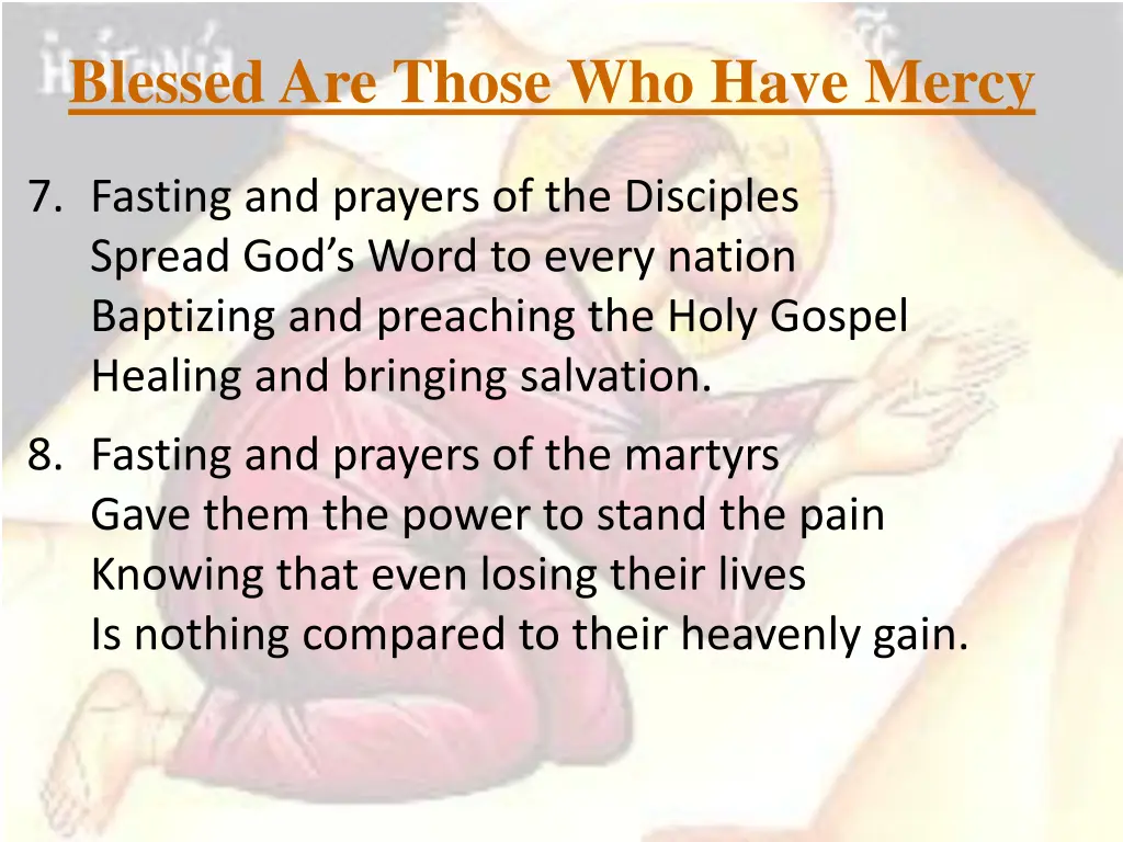 blessed are those who have mercy 6
