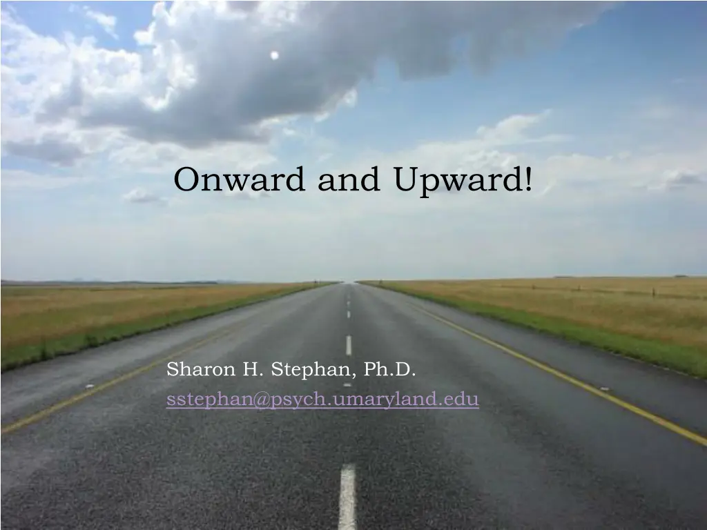 onward and upward