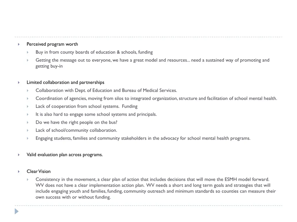 perceived program worth buy in from county boards