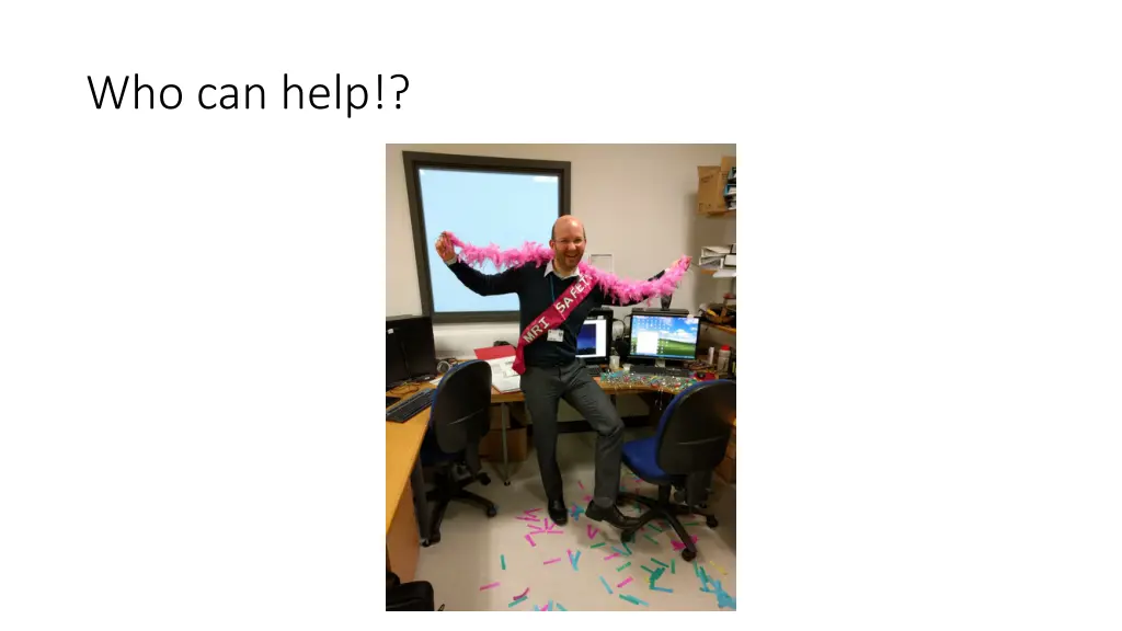 who can help 1