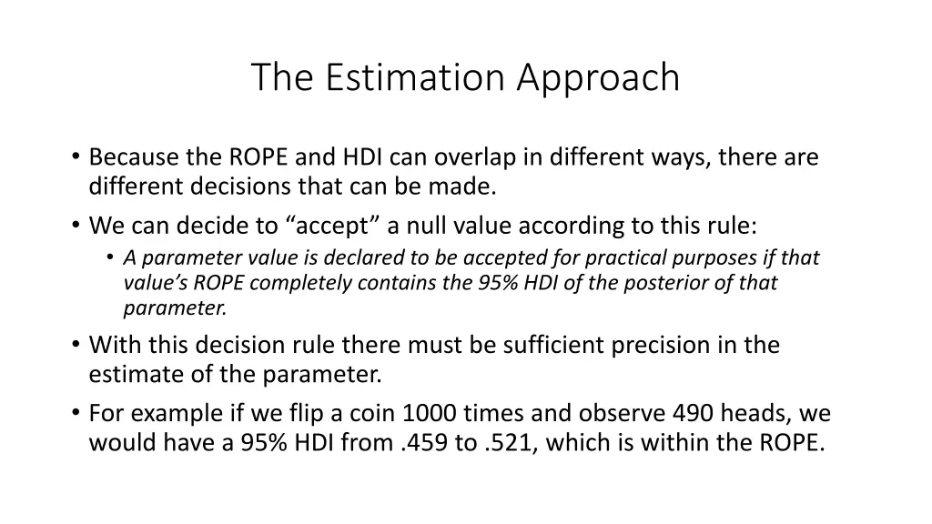 the estimation approach 3