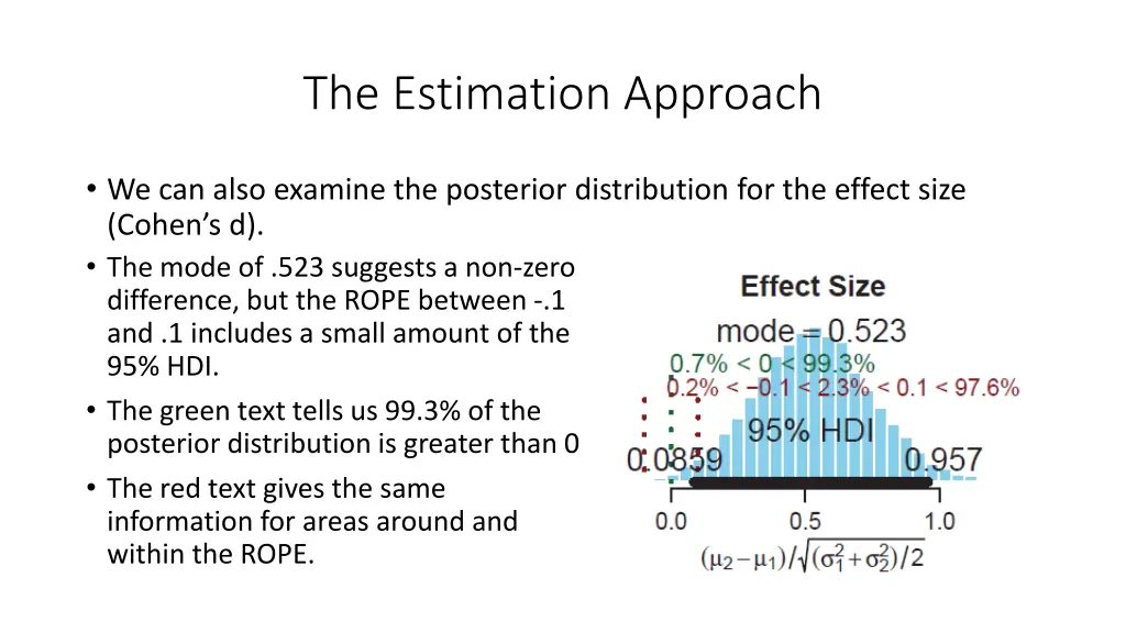 the estimation approach 8