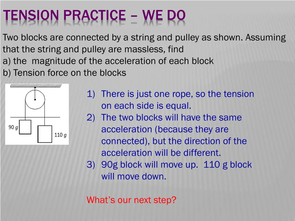 tension practice we do 2