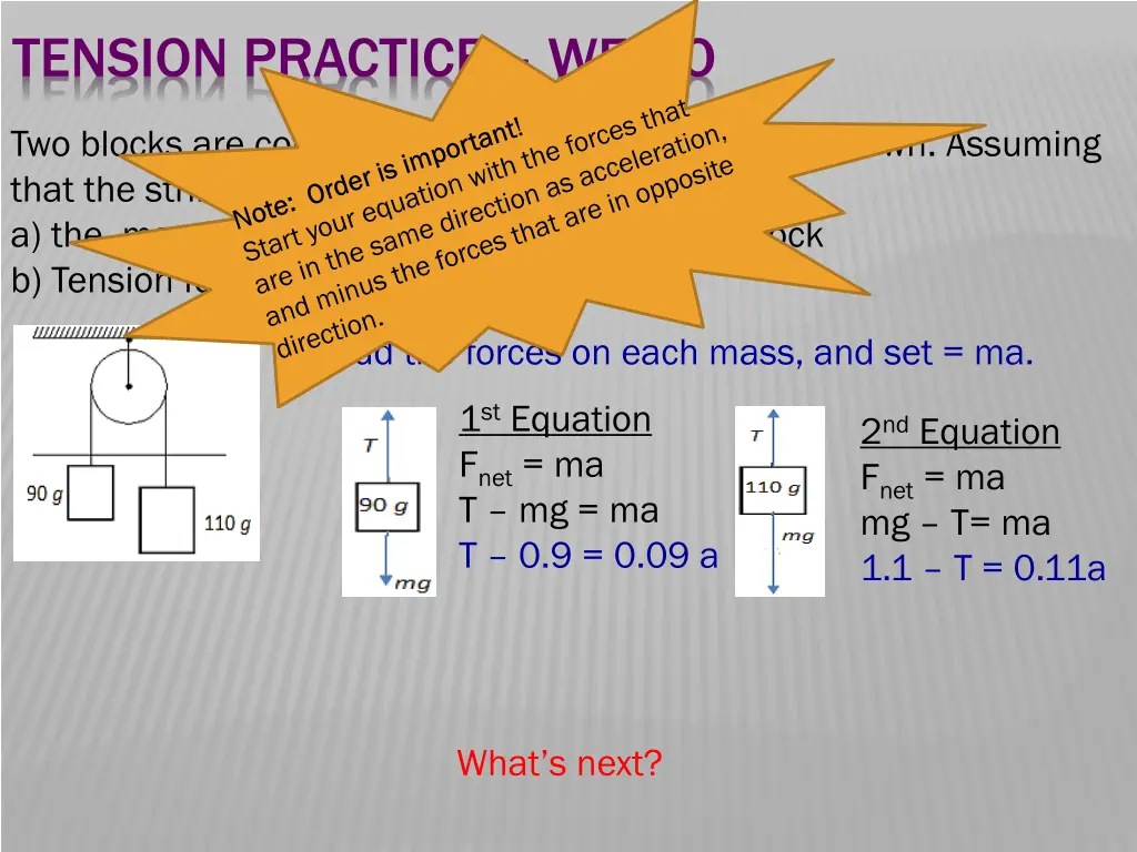 tension practice we do 4