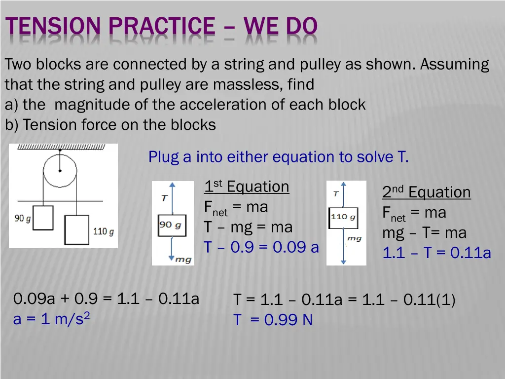 tension practice we do 6