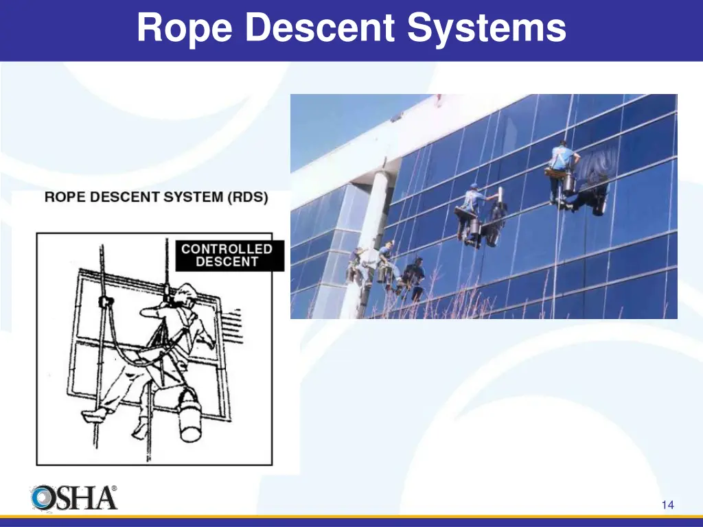rope descent systems