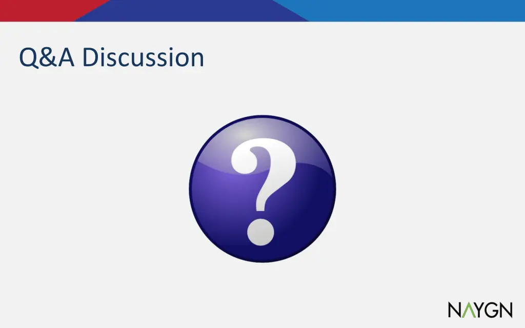 q a discussion