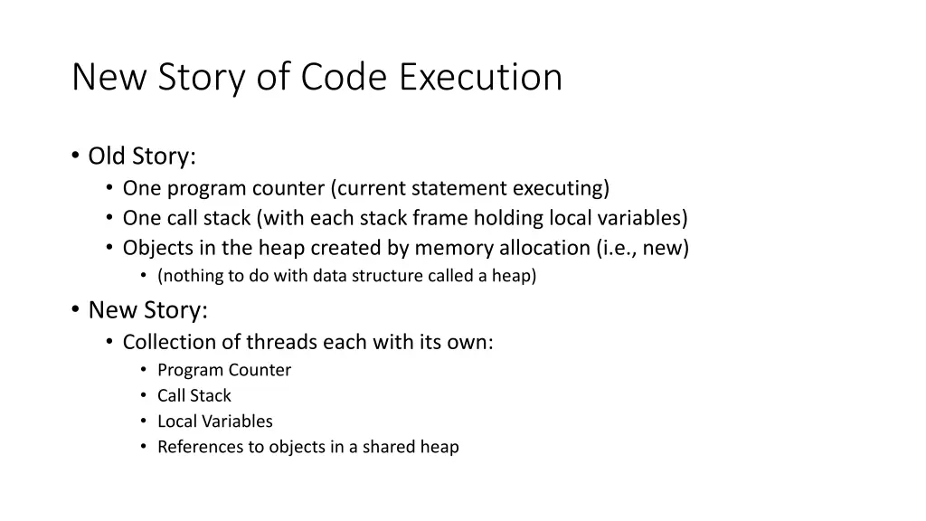 new story of code execution