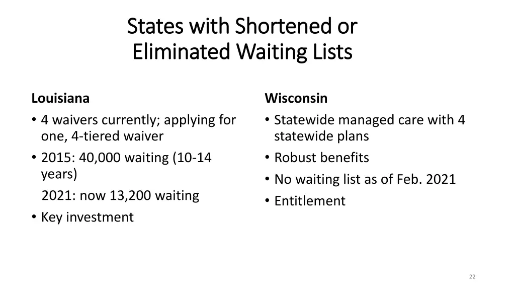 states with shortened or states with shortened