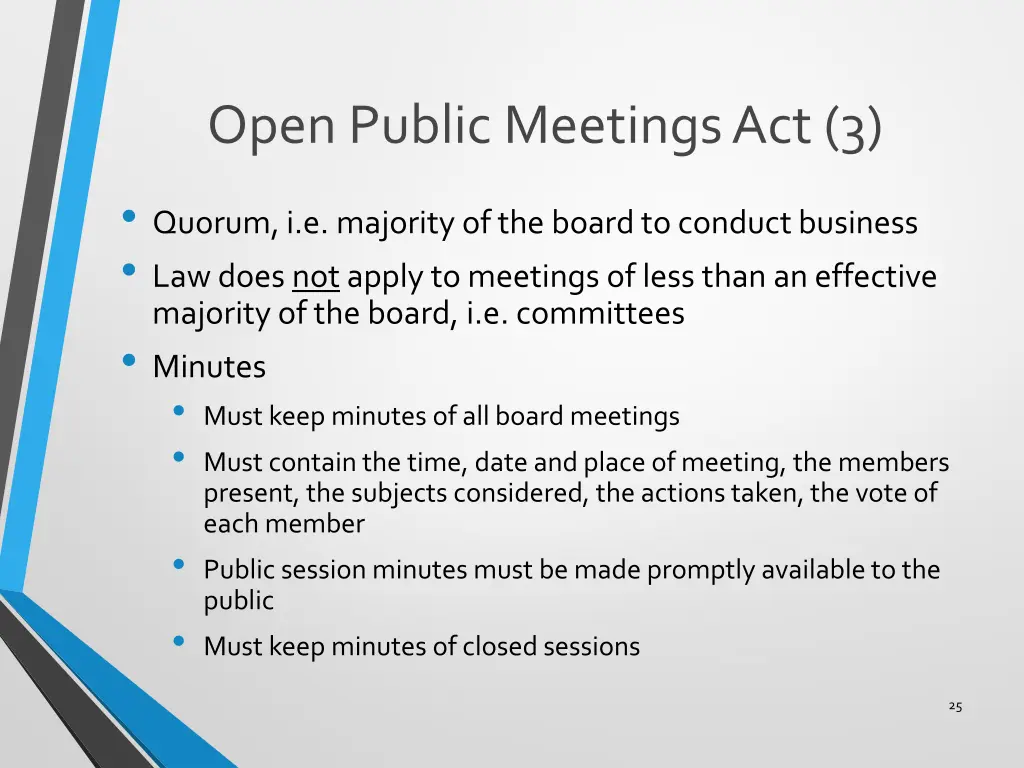 open public meetings act 3