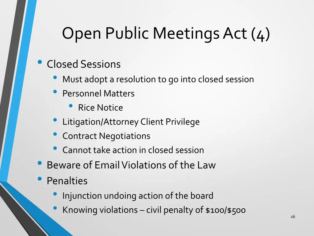 open public meetings act 4