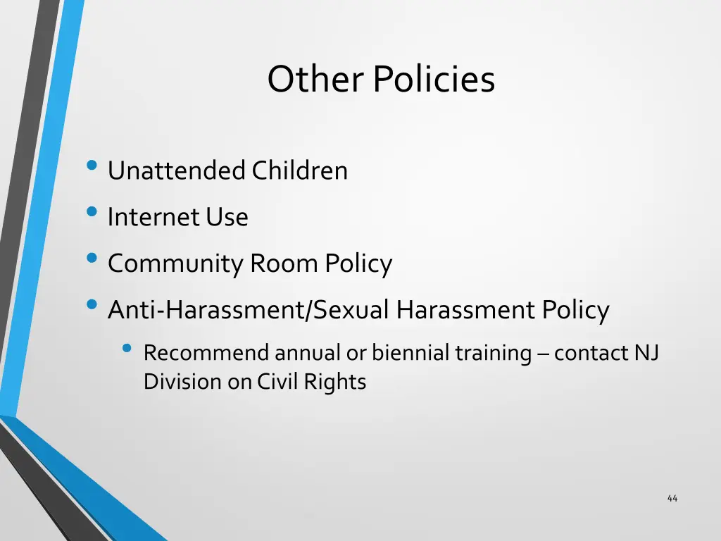 other policies