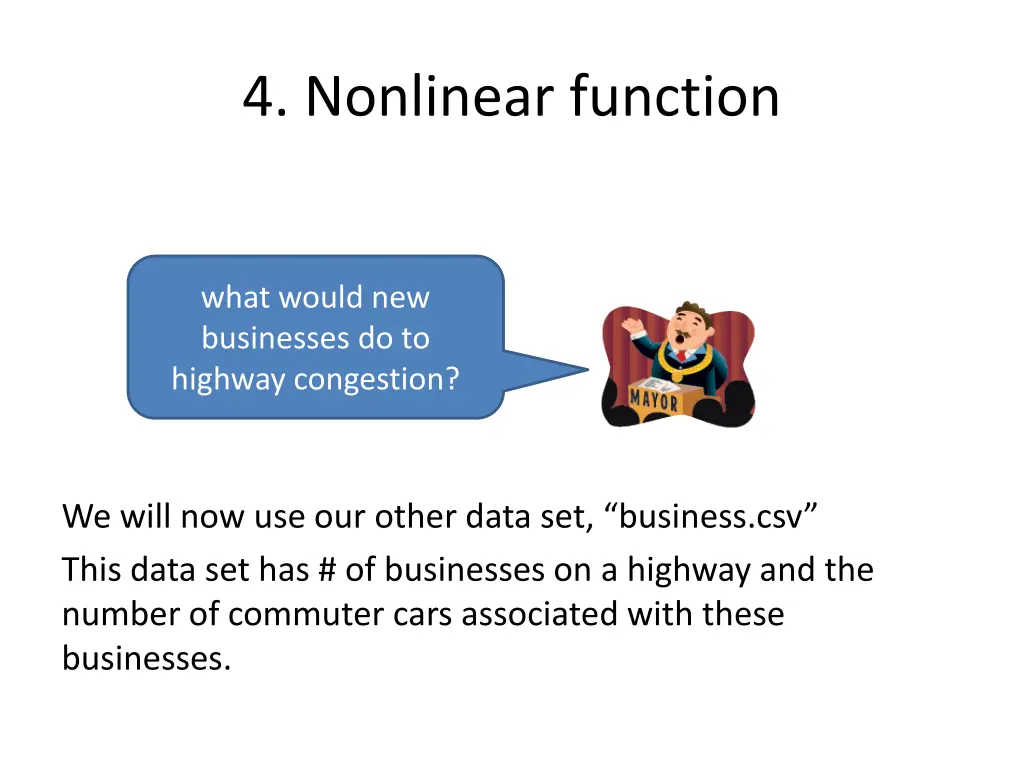 4 nonlinear function