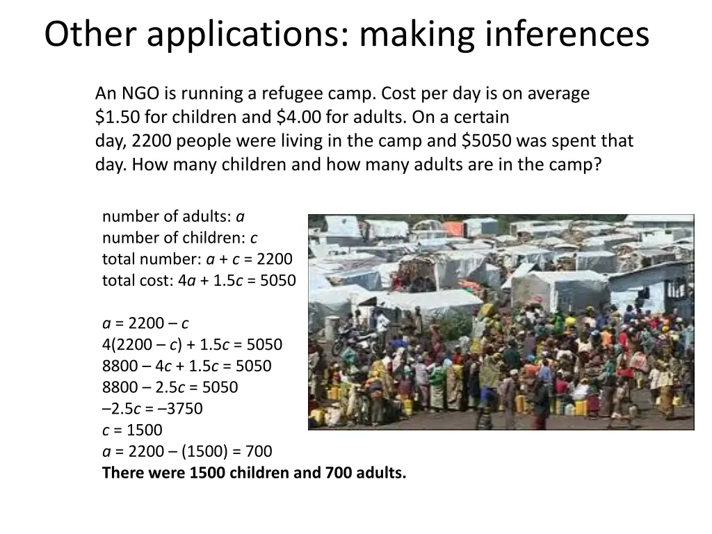 other applications making inferences