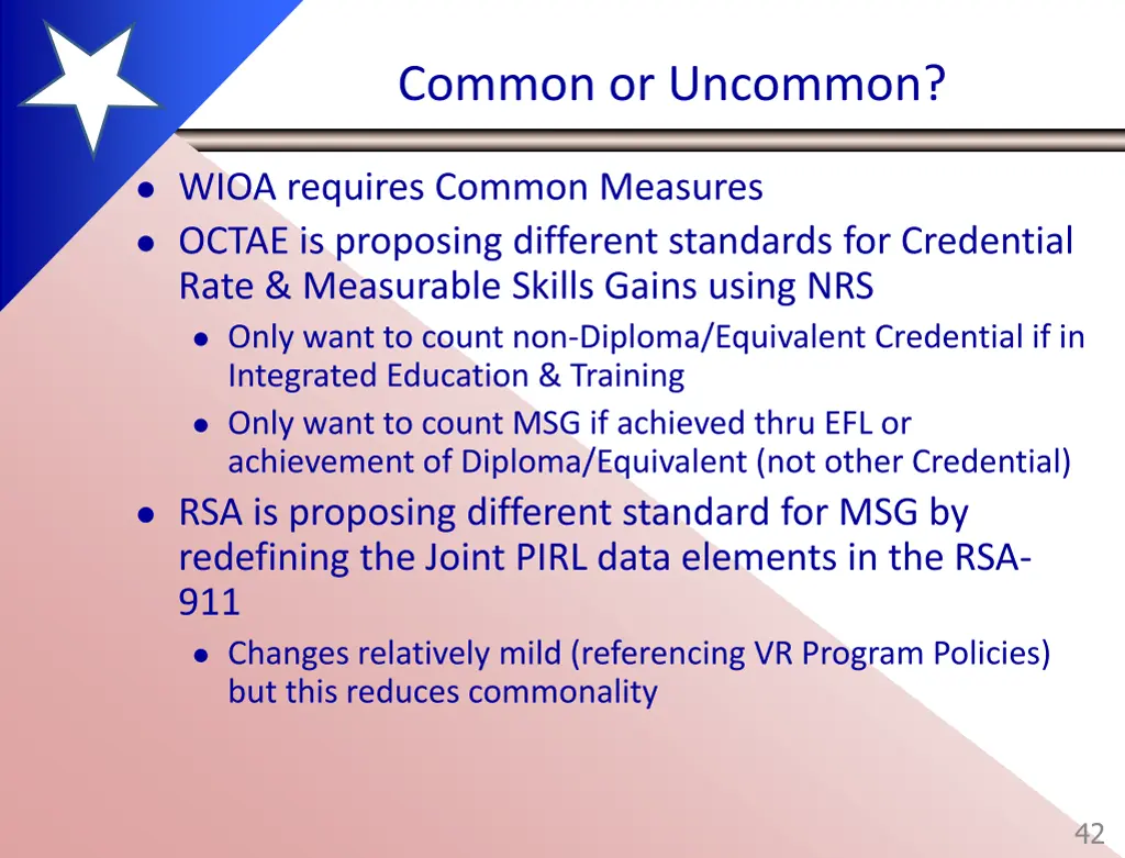common or uncommon