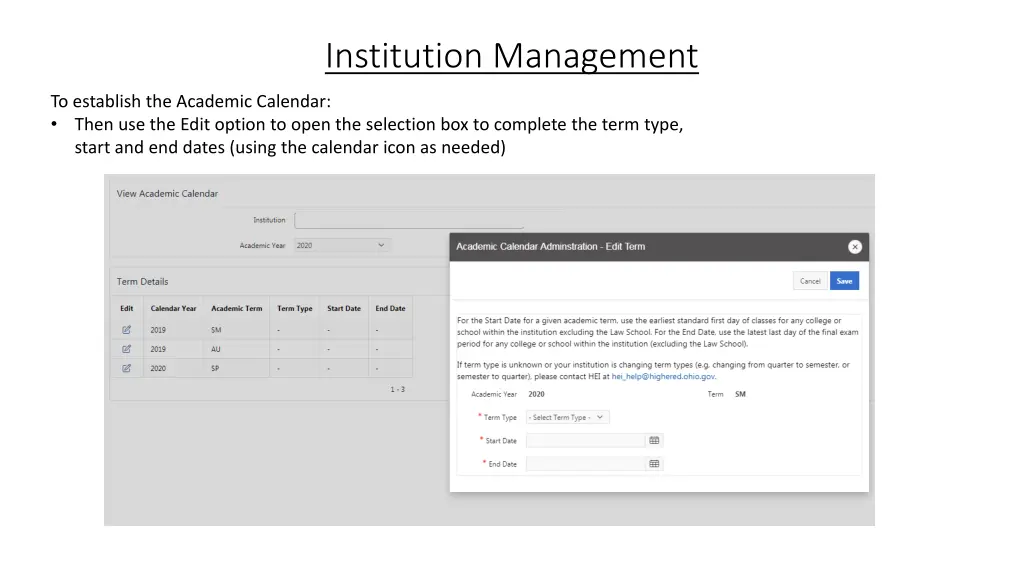 institution management 2