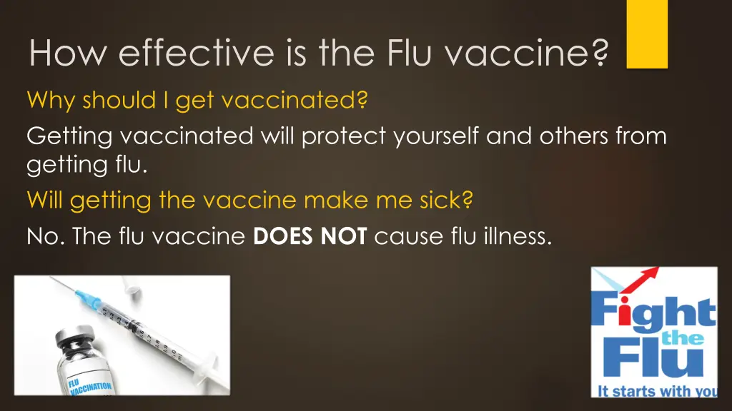 how effective is the flu vaccine 1