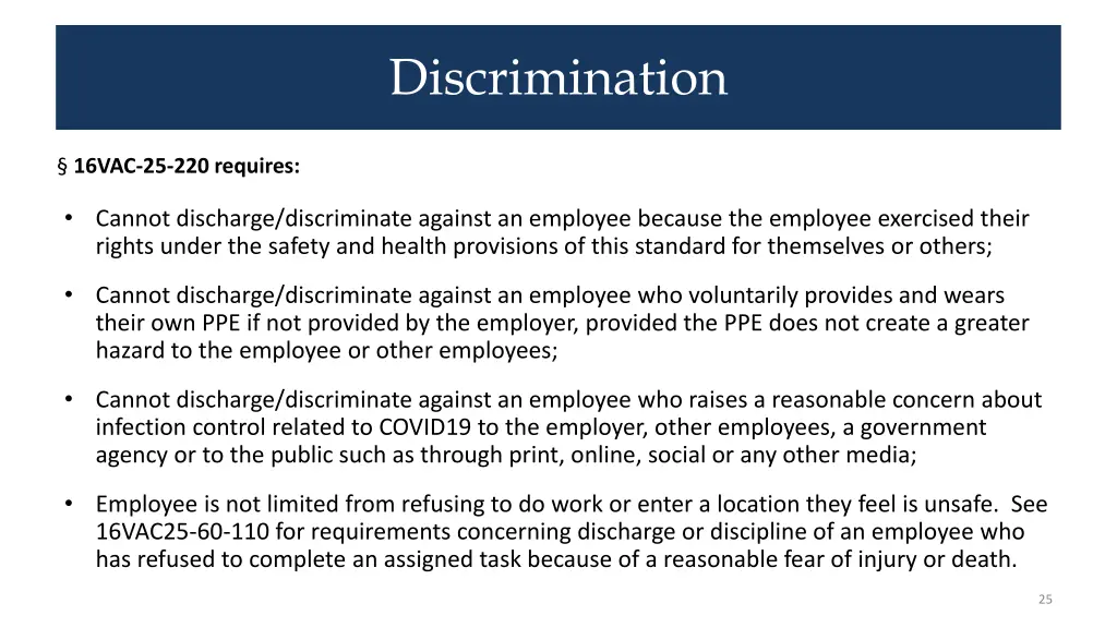 discrimination