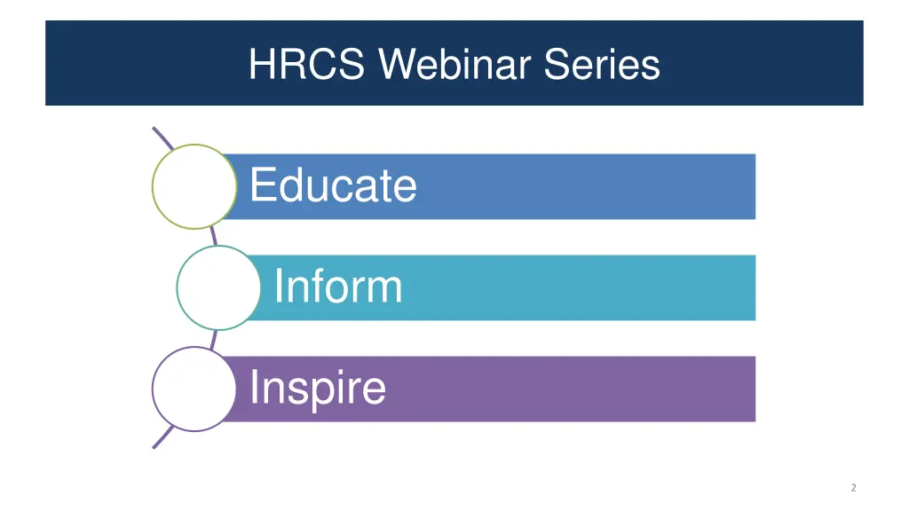 hrcs webinar series