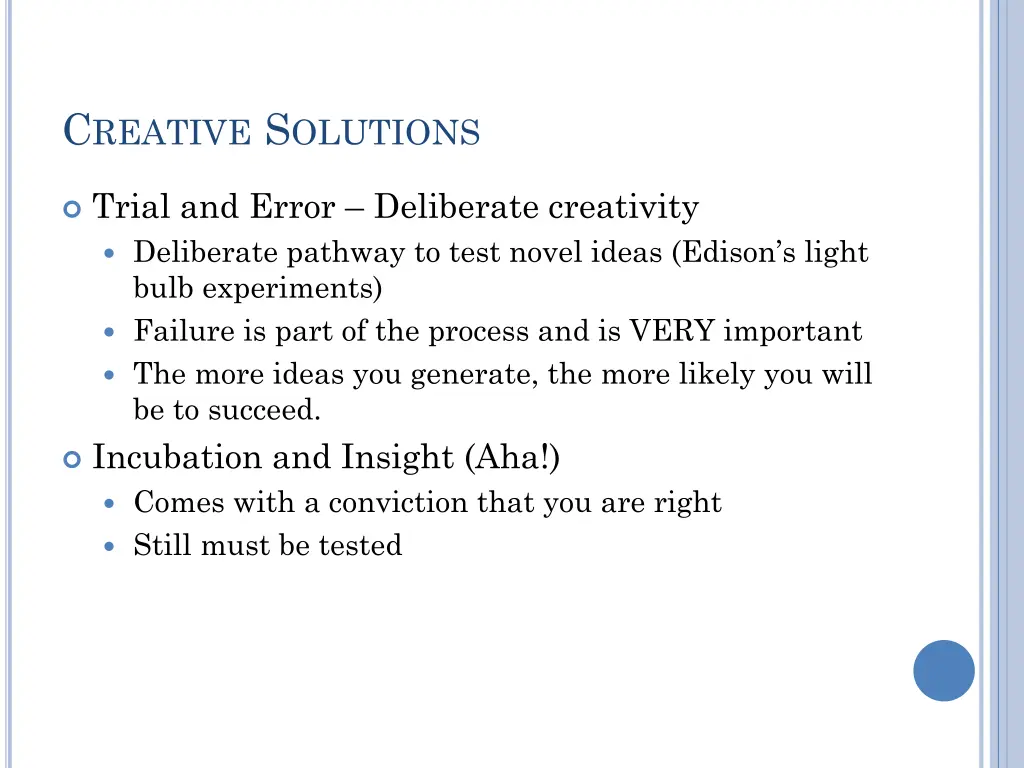 c reative s olutions