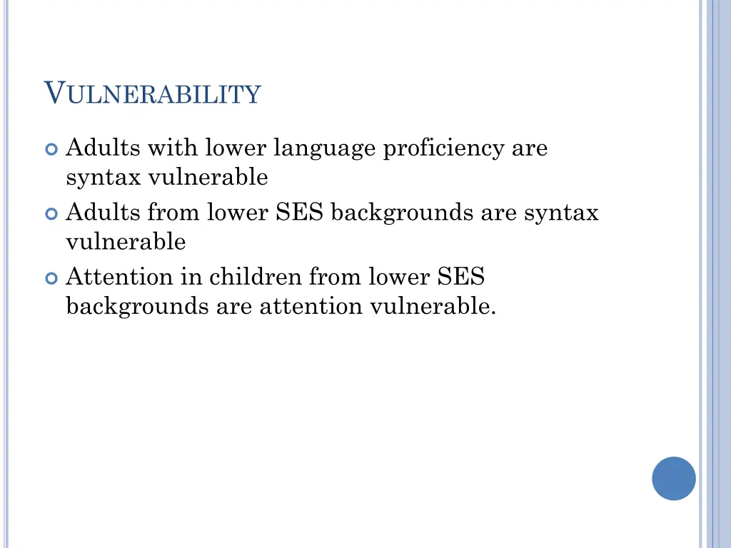 v ulnerability