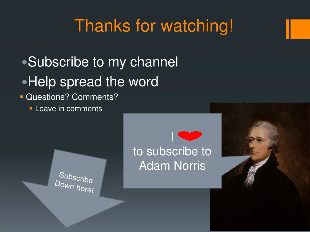 thanks for watching