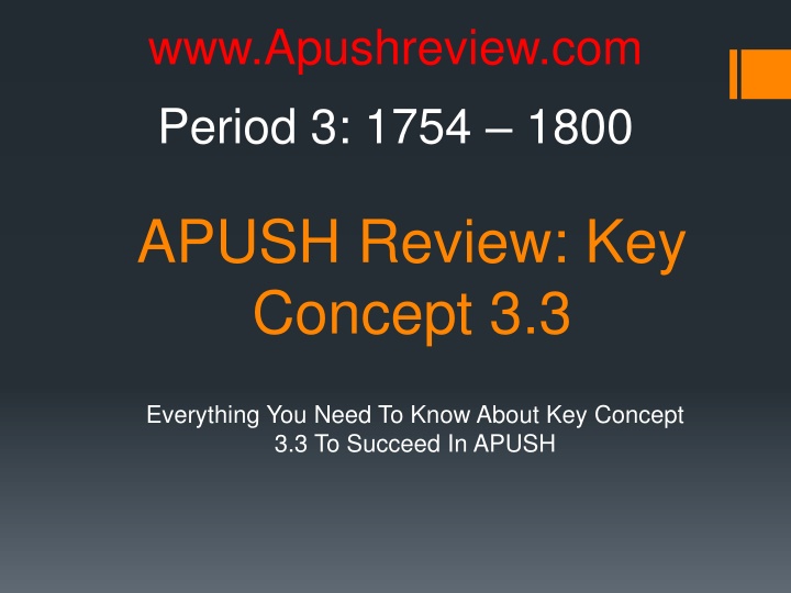 www apushreview com period 3 1754 1800