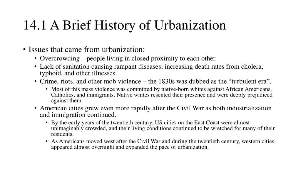 14 1 a brief history of urbanization 2