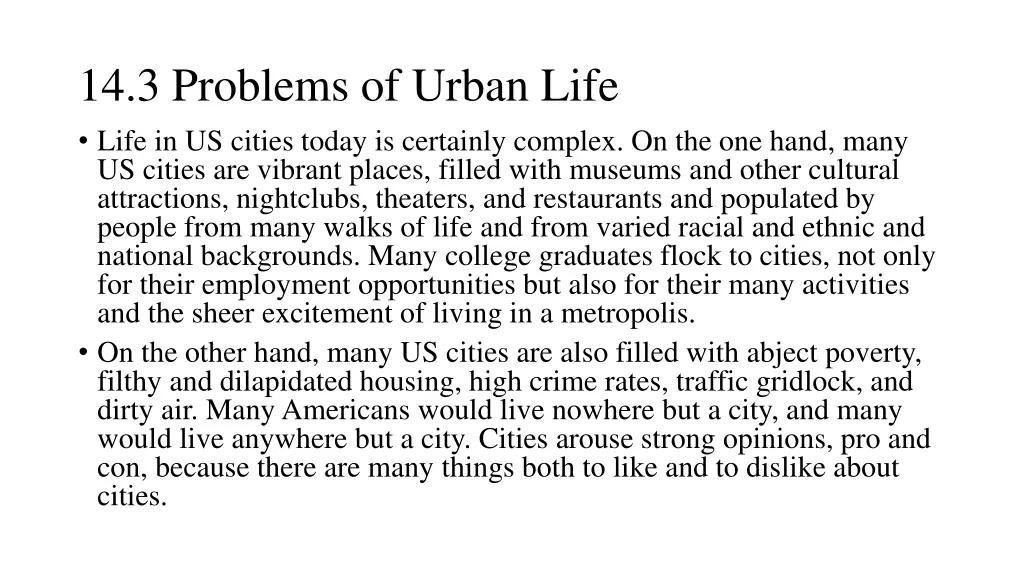 14 3 problems of urban life 1