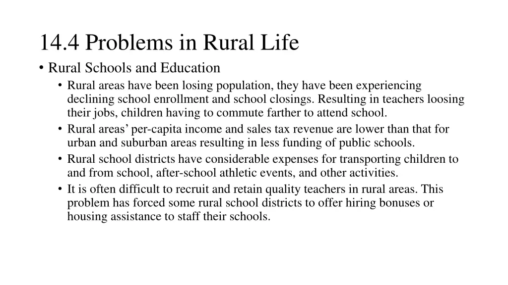14 4 problems in rural life 3