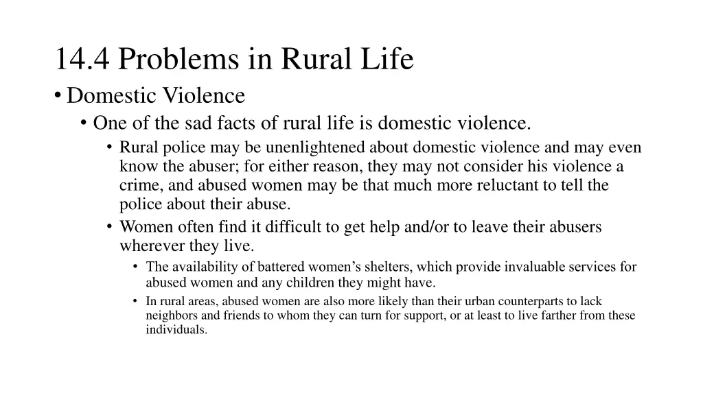 14 4 problems in rural life 5