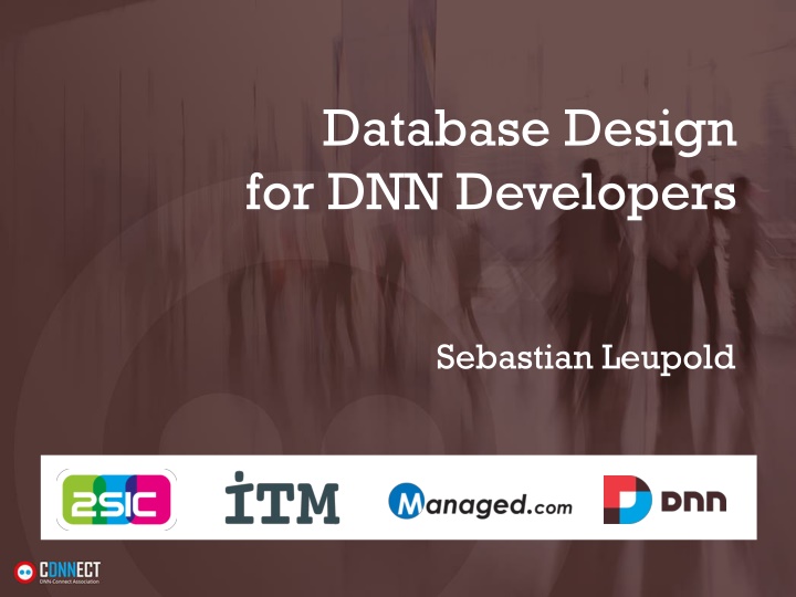 database design for dnn developers