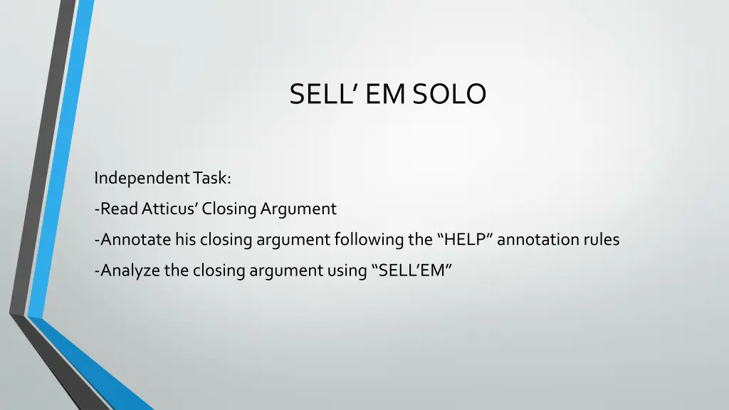 sell em solo