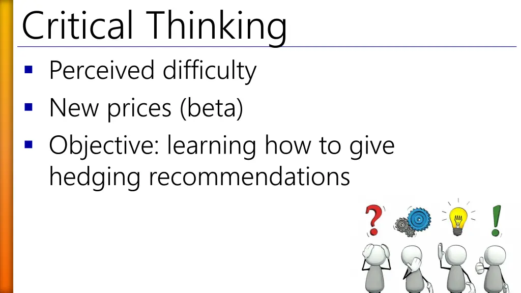 critical thinking perceived difficulty new prices