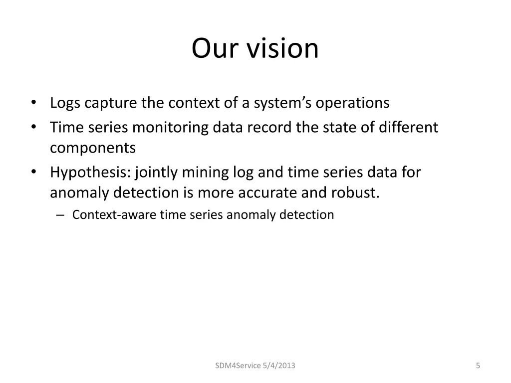 our vision