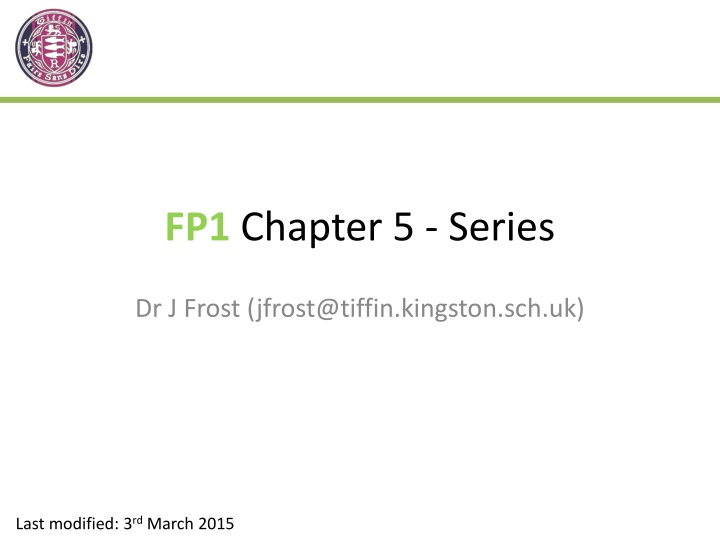 fp1 chapter 5 series