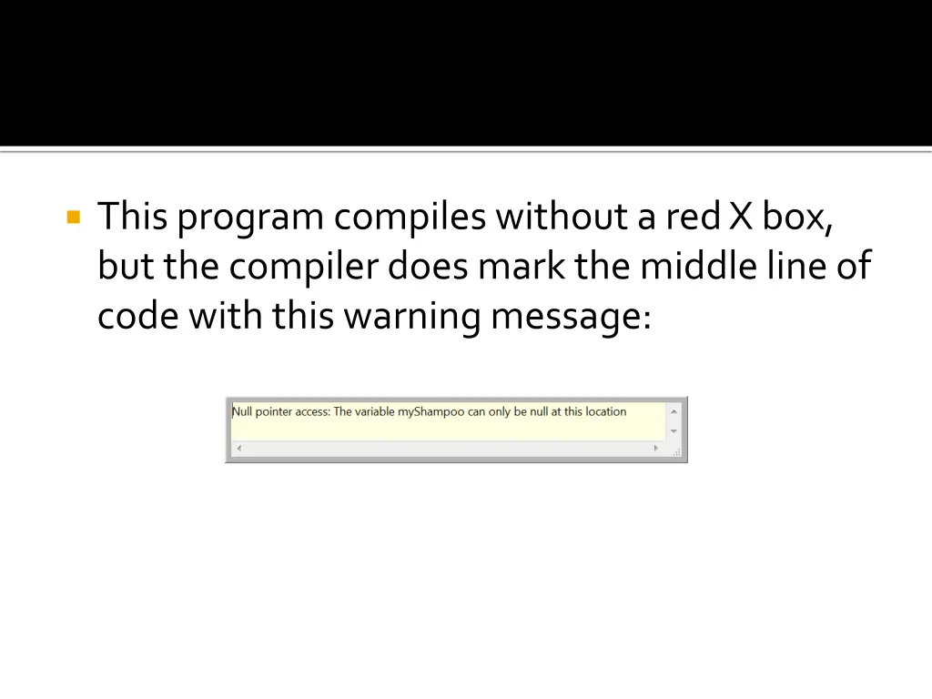 this program compiles without